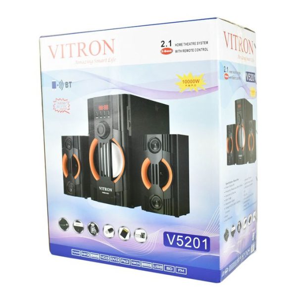 Vitron V5201 2.1Ch Multimedia Speaker System - Image 2