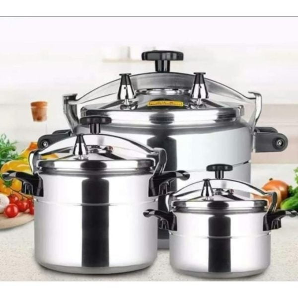 Pressure Cooker - Explosion Proof - 5Litres - Silver