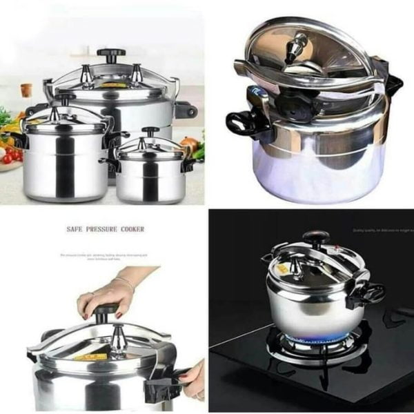 Pressure Cooker - Explosion Proof - 5Litres - Silver - Image 3